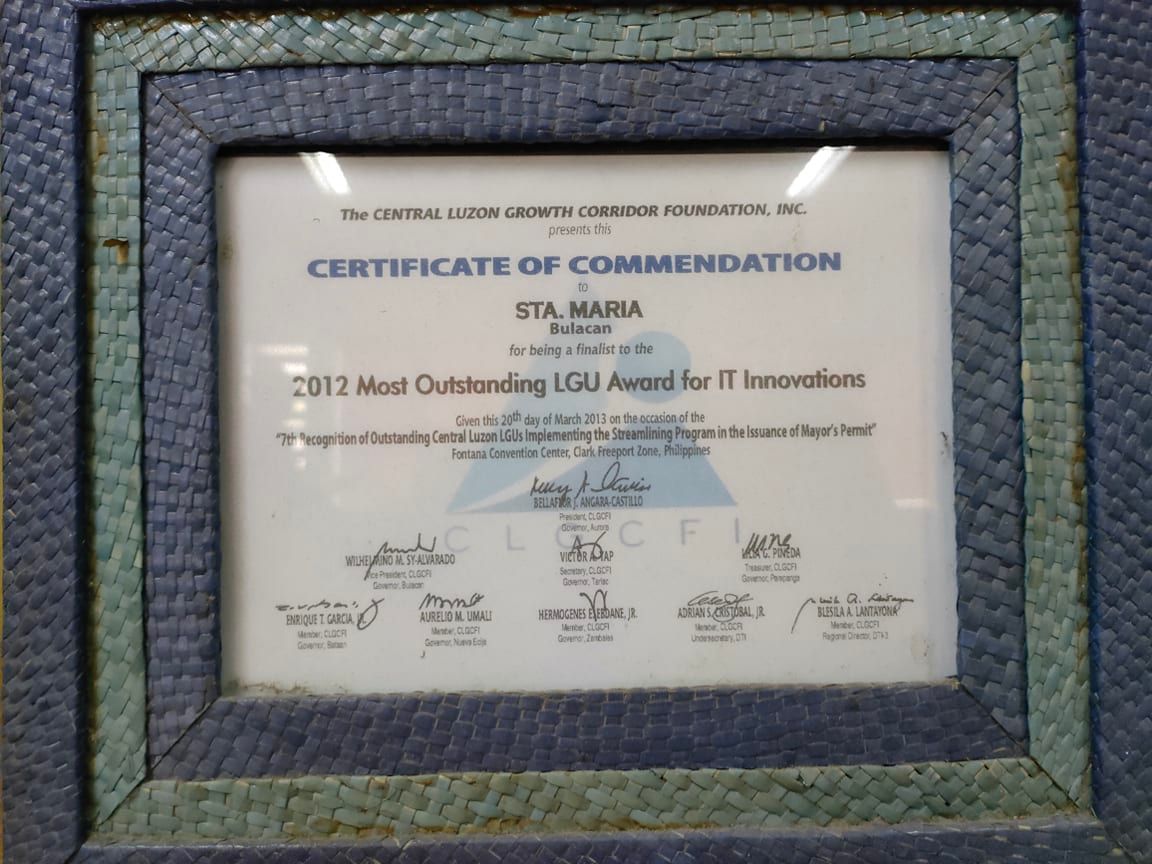 Most Outstanding LGU for I.T. Innovations