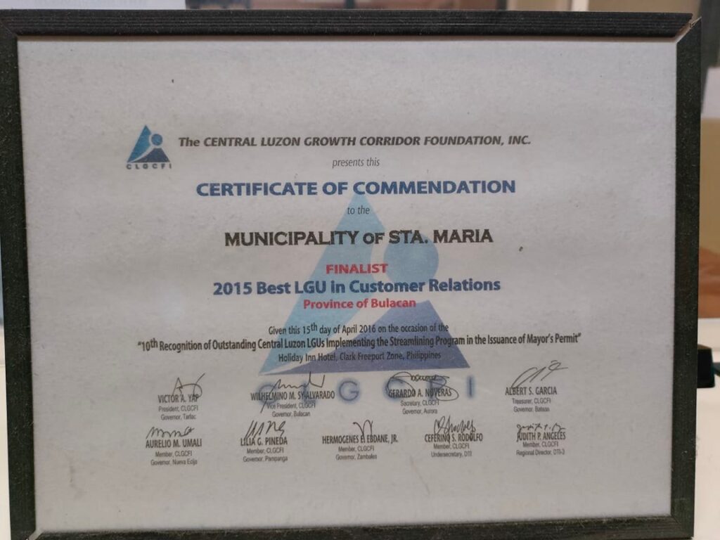 Best LGU in Customer Relations