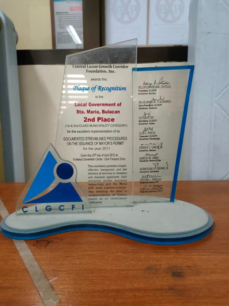 Documented Streamlined Procedures on the Issuance of Mayor's Permit