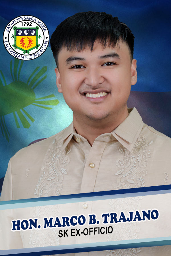 Official portrait of Hon. Marco B. Trajano, SK Ex-Officio