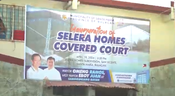 Inauguration of Selera Homes Covered Court