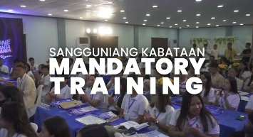 Sanguniang Kabataan Mandatory Training